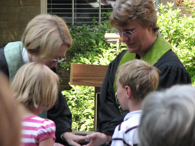 Blessing Fish Photo Religious Service Emory Presbyterian Church