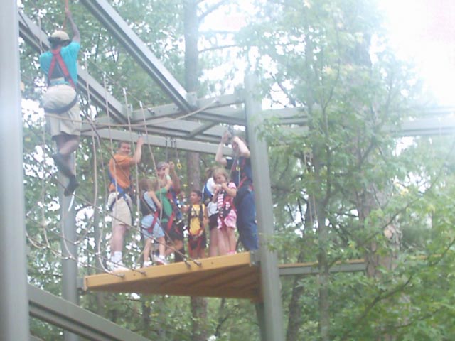 3rd level of Sky Hike Stone Mountain