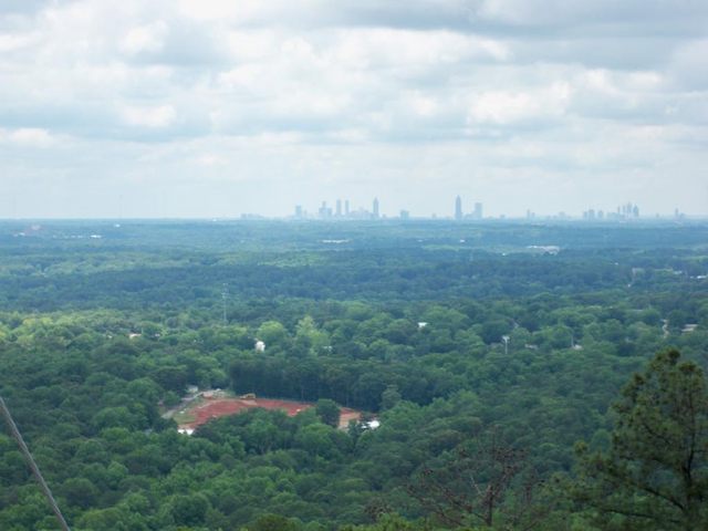 Atlanta from Stone Mountain