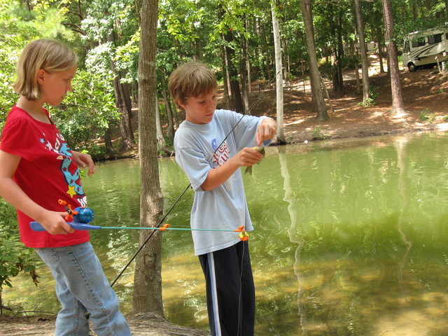 Fishing At Stone Mountain