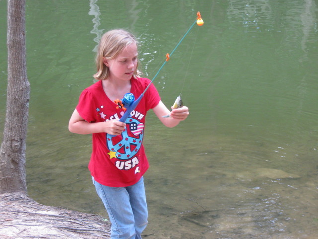 Fishing at Stone Mountain
